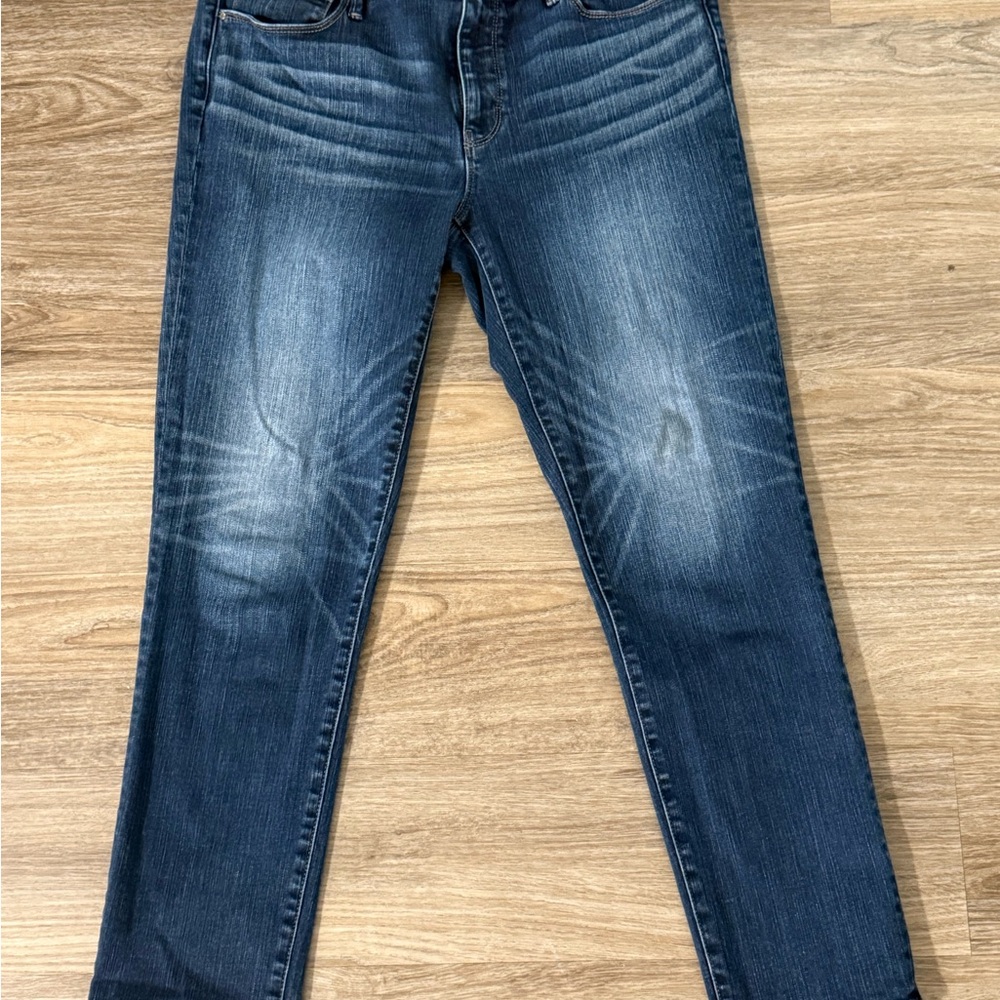 White House Black Market Dark Blue Skinny Jeans